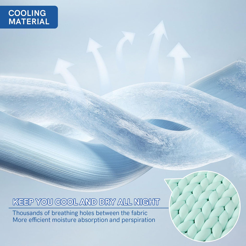 YnM Chunky Throw Blanket, Medium-Weight, Hand Knitted, Skin Friendly, Ventilated and Breathable, Machine Washable, Home Décor Piece for Couch, Sofa and Bed (Atlantis Blue, 40x50 Inch)